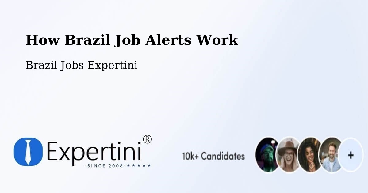 Job Alert System Overview – São Fernando - Brazil Jobs Expertini