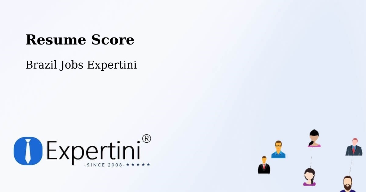 Resume Score & Job Description Match Tool – São Fernando - Brazil Jobs Expertini